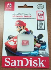 SanDisk 128GB Class 10 - microSDXC Memory Card - SDSQXBO128ATCZN