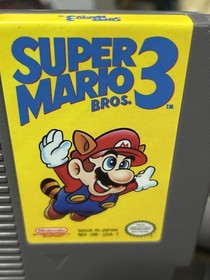 Super Mario 3, 2x Mario Duck Hunt, Mission Imp NES  Nintendo Authentic Lot