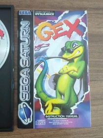 Gex for Sega Saturn PAL complete with manual by Crystal Dynamics