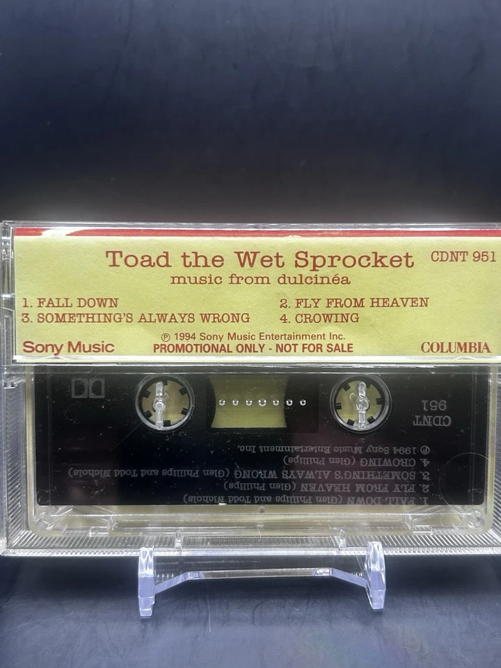 Toad The Wet Sprocket - music from Dulcinea /4 track Promo Cassette HTF - Image 3 of 4
