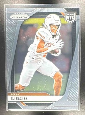 2025 Panini Multi-Sport NIL University of Texas CJ Baxter Prizm #7