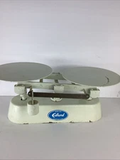 Vintage Edlund Baker’s Scale Model BDS White Color , 16oz Food Dough Scale USA