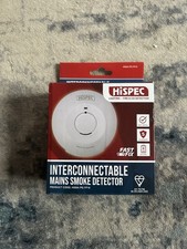 Hispec HSSA/PE/FF10 Interconnectable Fast Fix Mains Smoke Detector