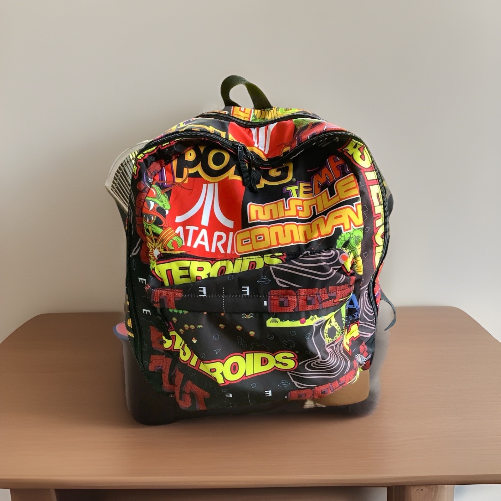 Official Atari Backpack Atari APong Asteroids Cen… - image 1