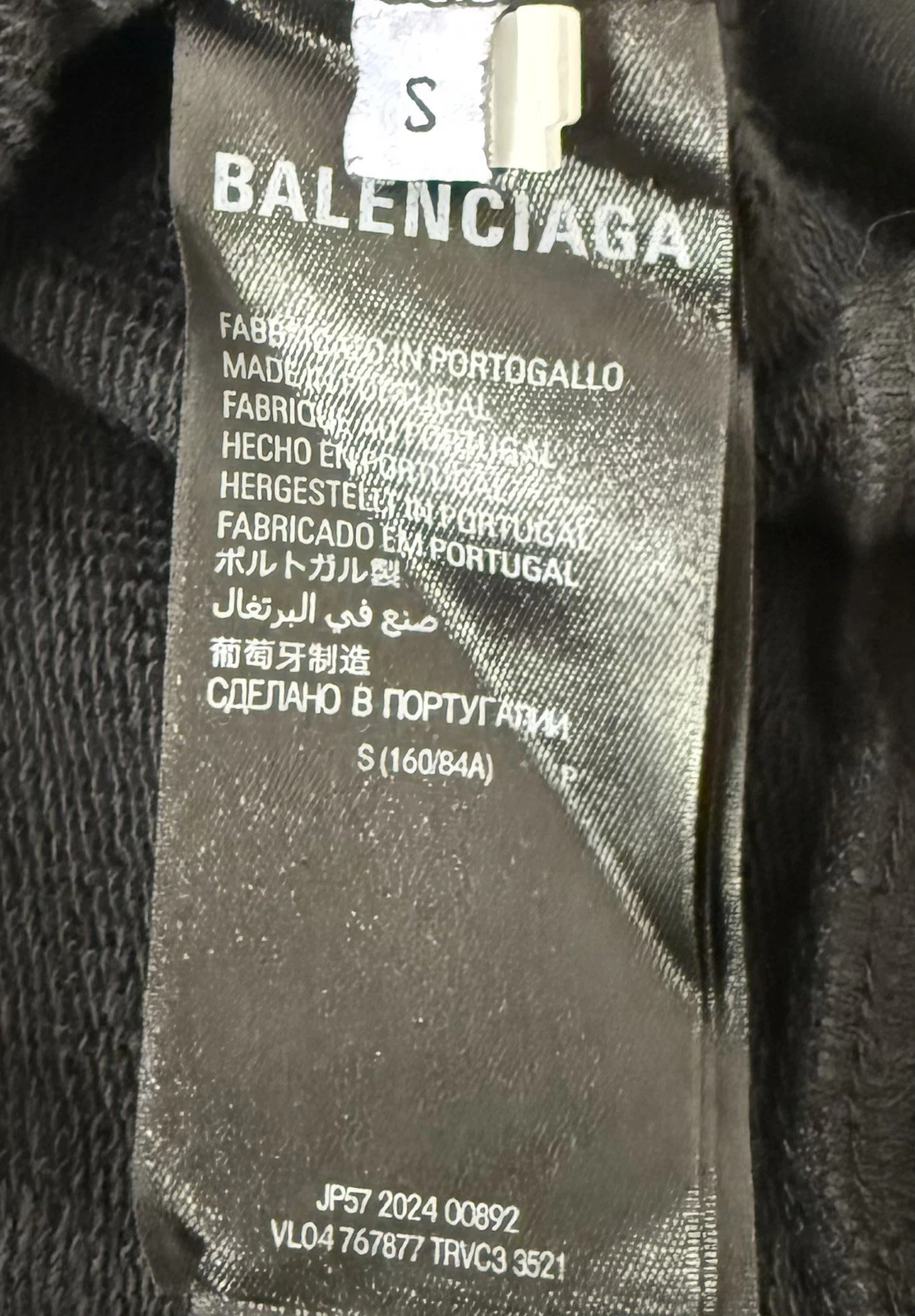 Felpa con cappuccio Balenciaga