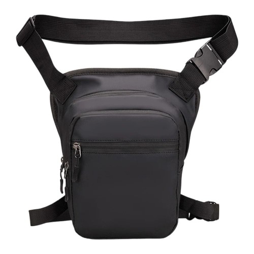 Large Capacity Multi-Function Fanny Pack PU Leather Travel Chest Bag Cycling - Picture 3 of 8