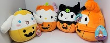 Squishmallow lot of 4 Melody Kuromi Hello Kitty Cinnamoroll NWT New