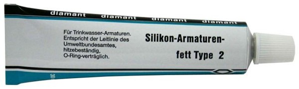 Silikonfett Diamant® Type 2, 25G Tube, Dvgw, Trinkwasser, Armaturenfett-image