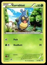 Karrablast XY - Phantom Forces 8/119 MP Pokemon TCG | Buy 10 Get 10 Free