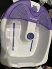Conair Soothing Pedicure Foot Spa Bath With Vibration Massage Corded Electric