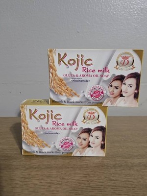 Kojic Rice Milk bar soap/2 Bars