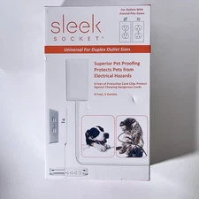 Sleep Socket | For Duplex Outlets | Brand New And Keeps Babies And Pets Safe
