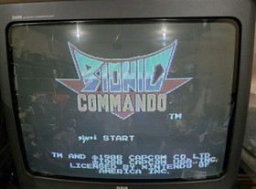Bionic Commando (Nintendo Entertainment System, 1988) NES Tested 