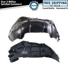 Front Inner Fender Liner Set Fits 2015-2019 GMC Sierra 2500 HD Sierra 3500 HD