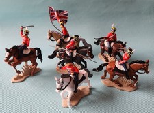 BRITISH CAVALRY set Napoleonic wars Argentina DSG Plastic TOY SOLDIERS BRITAINS