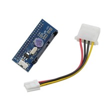 1pcs 40-Pin Female SATA IDE to 22-Pin Male Adapter PATA 3.5" Card for T1 New