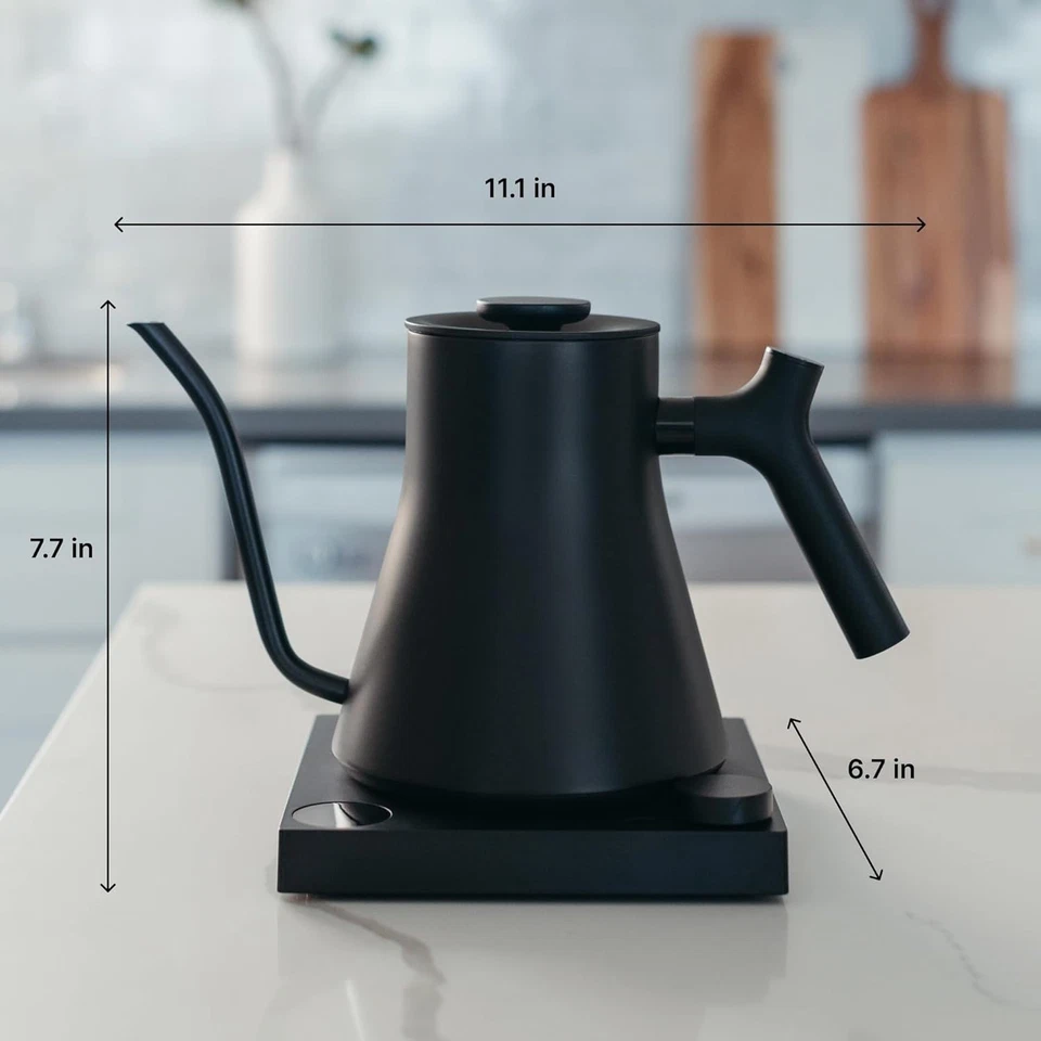 Fellow Stagg EKG Pro Studio edition Electric Gooseneck Kettle Matte Black New - Image 2 of 4