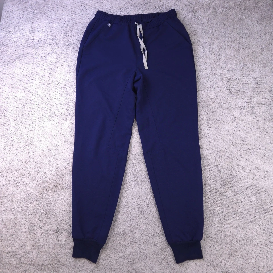 Figs Scrub Set Mens Medium Top Small Pant *TWO TOPS* Chisec Tansen Navy Blue - Image 4 of 4