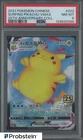2021 Pokemon Chinese 25th Anniversary Collection #022 Surfing Pikachu VMAX PSA 8