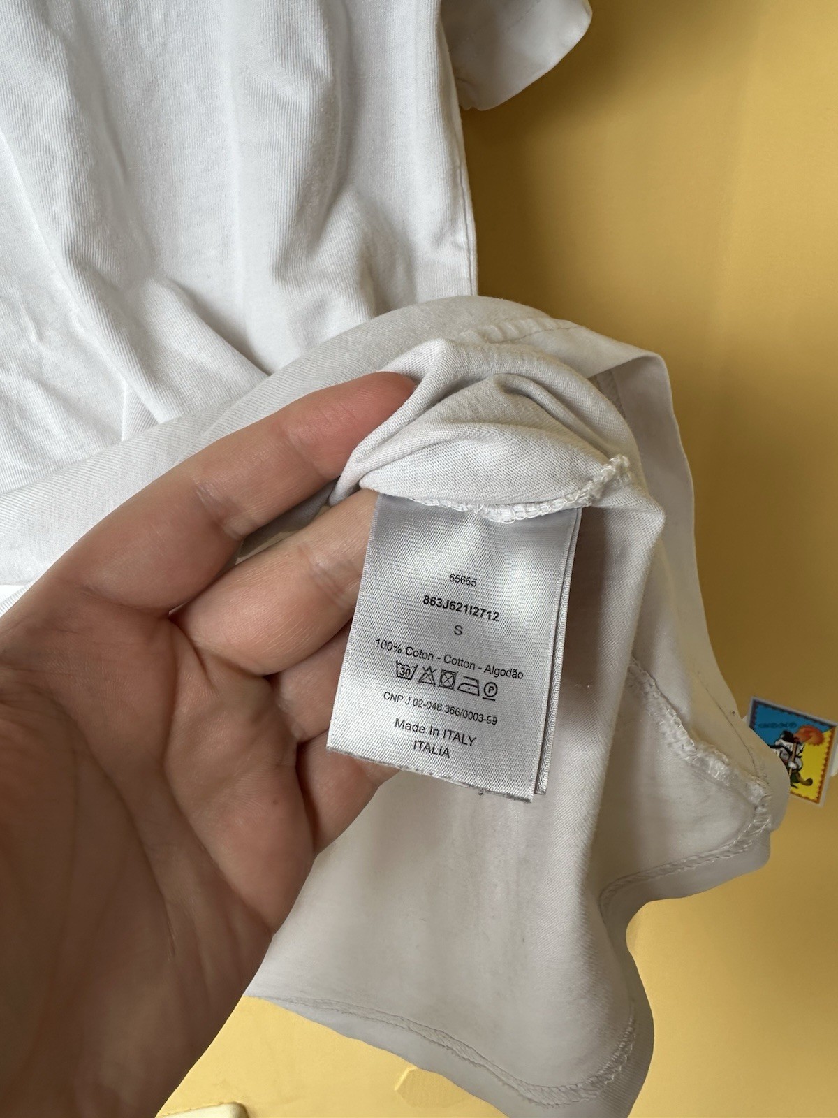 Christian Dior Atelier T-Shirt White Size S Men image 4
