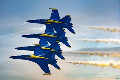Angels In Formation by Chris Lord Photo Photograph Laminated Poster 24x36