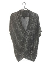 Marc by Marc Jacobs M/L Animal Print Dolman Sleeve Tunic Blouse. 