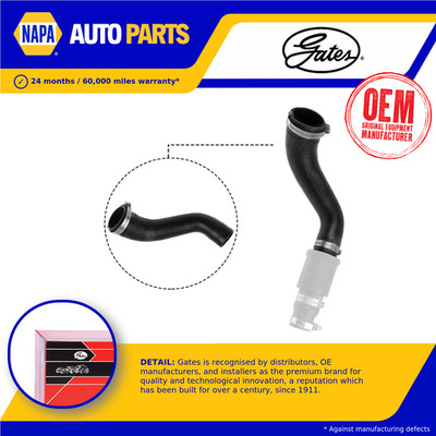 Turbo Hose 09-0619 Gates Charger 1749143 1749234 1762462 1811809 1863394 Quality