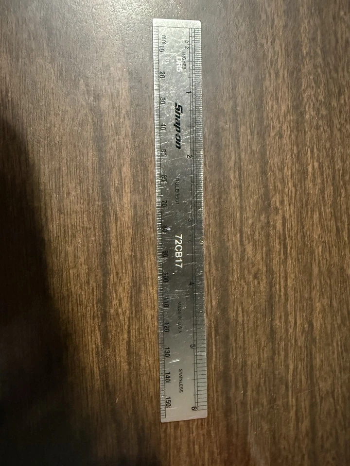 Snap-on 6” Steel Rule - Image 2 of 2
