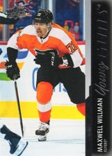 2021-22 Upper Deck Series 2 Hockey Maxwell Willman Young Guns No. 497 Flyers
