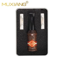 MUXIANG Wooden Cigar Tips Holder Cigar Mouthpiece 44-48 Ring 2pcs 8mm Filters