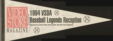 CURT FLOOD - PENNANT SIGNED WITH CO-SIGNERS