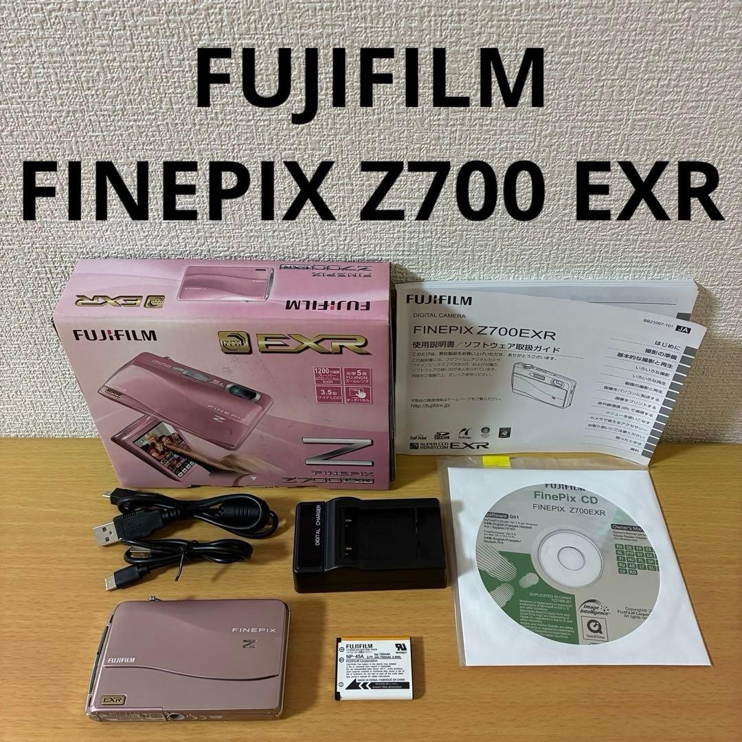 FUJIFILM FINEPIX Z700 EXR Pink Digital Camera Compact Tested | eBay
