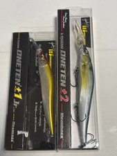 Megabass Vision Oneten Jr +1 GLX Western Clown +2 GG Threadfin Shad Set New