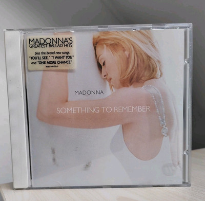 CD MADONNA ''Something To Remember'' 