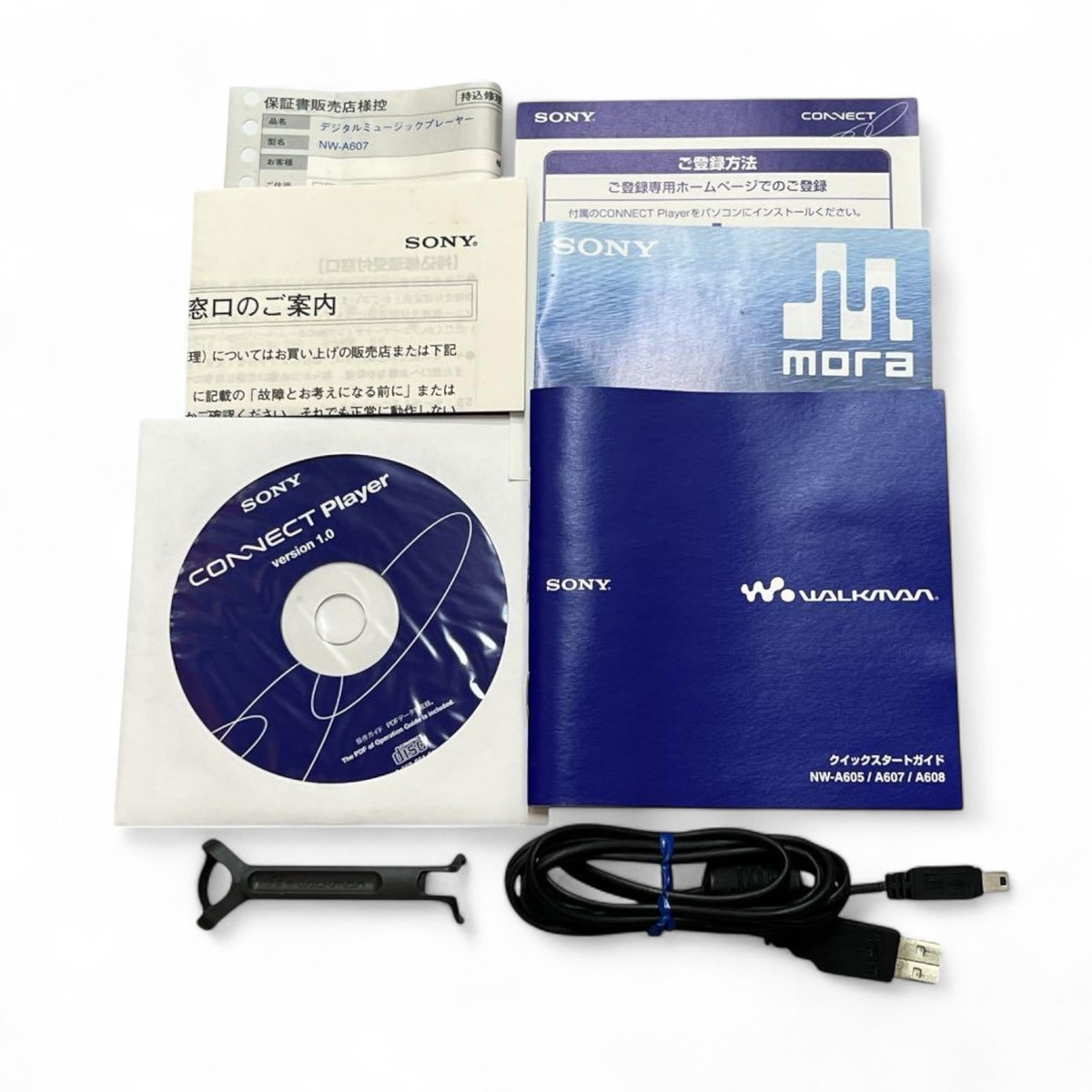 SONY NW-A607 デジタル音楽プレーヤー Sony NW-A607 Azul Blue Digital Walkman Tested Vintage From