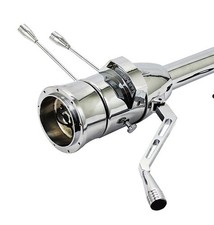 33 Gm Style Automatic Steering Column With Tilt And Adapter Chrome Universal