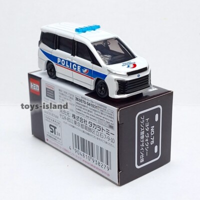 Tomica AEON 75 TOYOTA VOXY French Nationale Police Car TOMY 2024