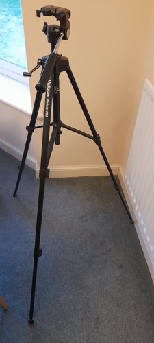 Velbon Victory 450 camera / video tripod - SLR compact digital film - boxed VGC - Picture 2 of 10