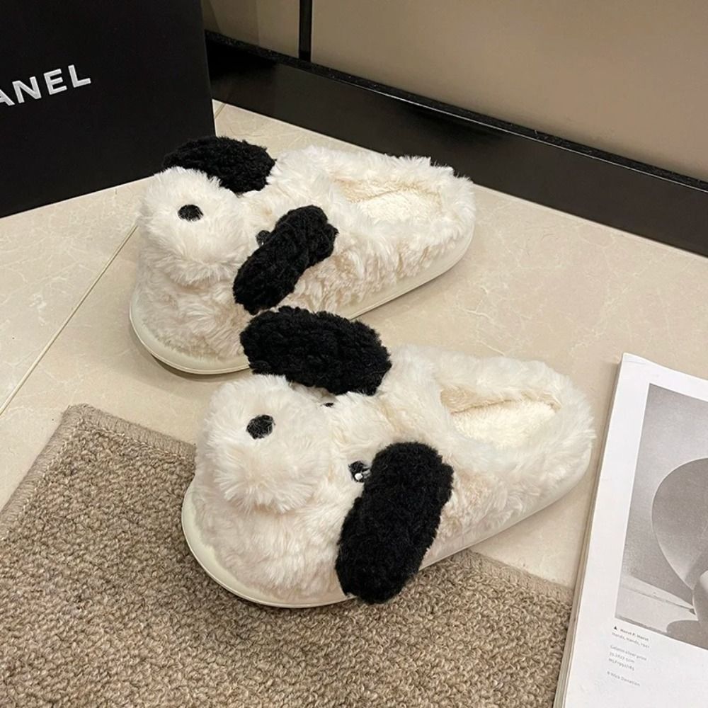APL Scarpe in cotone peluche antiscivolo scarpe fisse casa carine invernali ciabatte