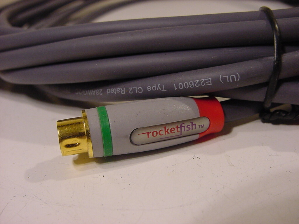 25 FOOT ROCKETFISH SVIDEO CABLE CORD E226001 TYPE CL2 28AWG/2C eBay