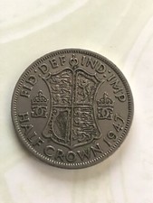 George VI 1947 Half Crown Copper-Nickel 14.14 g  32.3 mm KM# 866, Sp# 4101