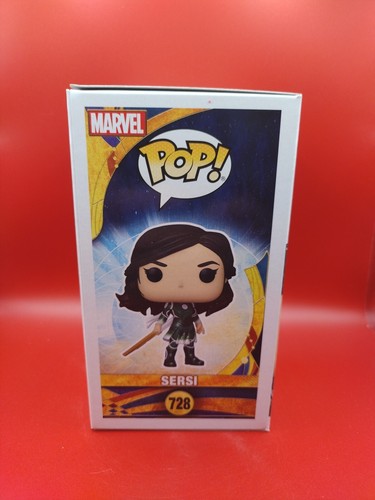 Funko Pop! Marvel Eternals - Sersi #728 - Walmart Exclusive - Bobble Head - New - Picture 3 of 6