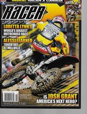 Racer X Magazine - November 2004 - Josh Grant cover - RacerX Canada inside