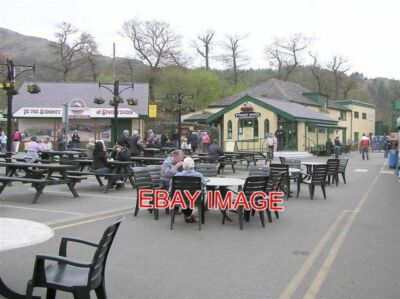 FOTO SNOWDON BERGBAHNHOF LLANBERIS DER ZUG BRINGT SIE NACH SNOWDO