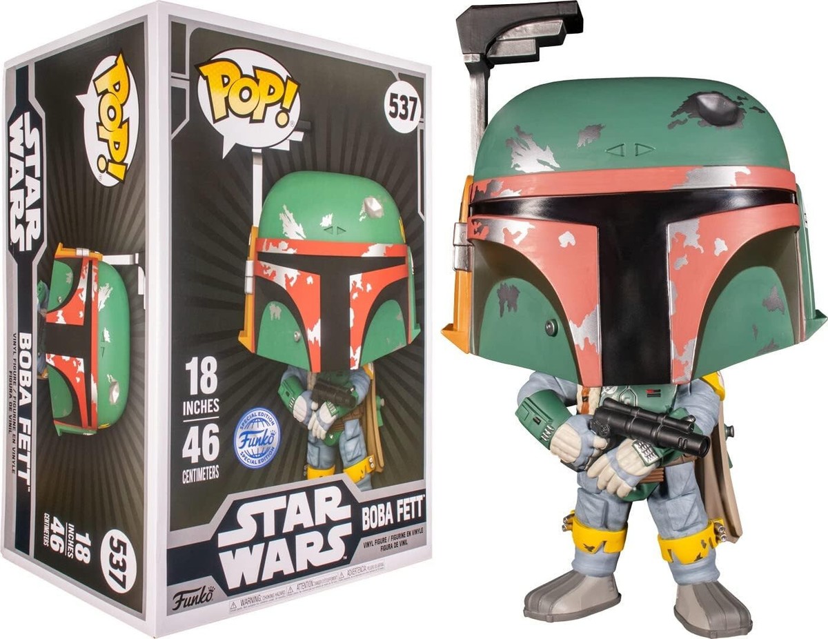 Funko Pop! Vinyl Mega 18 in Star Wars Boba Fett GameStop Exclusive