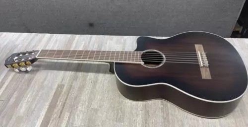 Cordoba C4-CE Classical Acoustic-Electric Guitar Antique Charcoal Burst