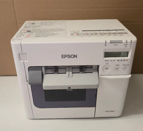 Epson ColorWorks C3500 Colour Label Printer High-Speed Durable Inkjet VAT INC