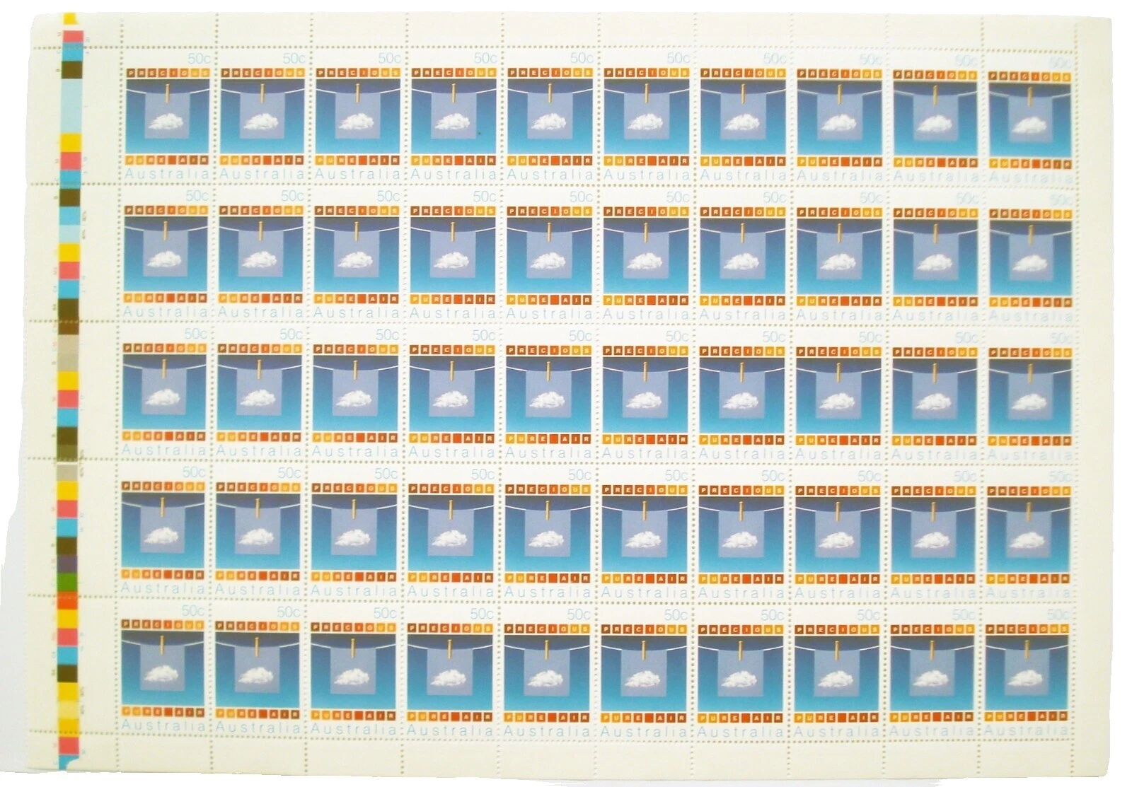 Mint Never Hinged/MNH Full Sheet Australian Stamp Sheets