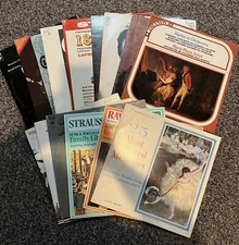 Lot of (15) Random Classical LP Records - VG Condition!