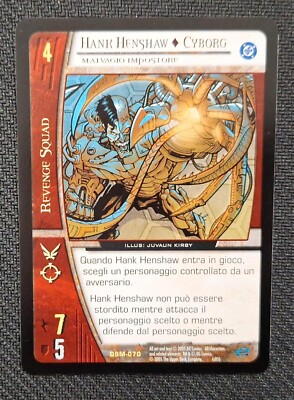 VS System TCG - Hank Henshaw - Cyborg /Böser Betrüger - DSM-070 Ita